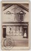 A carte-de-visite showing the premises of Samuel Rees, chemist and druggist of Hayle in Cornwall abt 1881