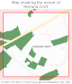 Bounding box showing extent of Herland Croft